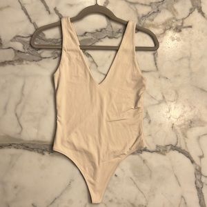 ARITZIA cream bodysuit